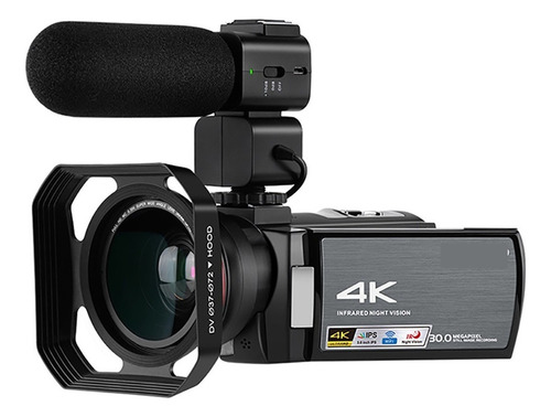 So Cámara De Video 4k Ir Vismación De Visión Noche Completa