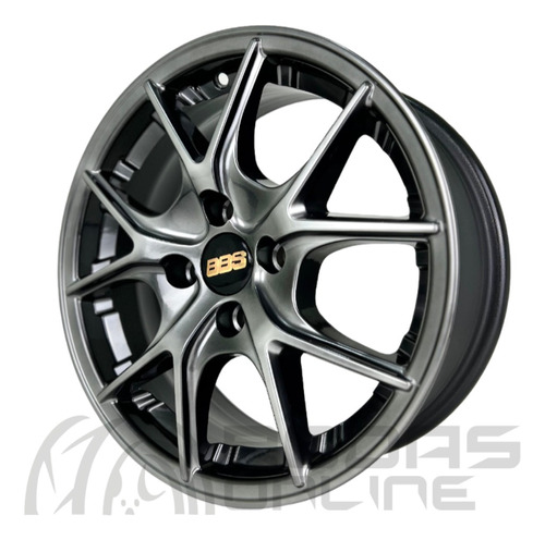 4 Rodas Aro 15 Bbs Krmai M28 Hb20 Gol Versa Up (4x100)+bicos