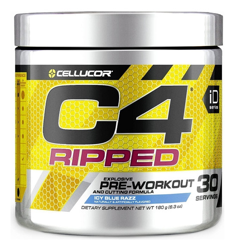 Cellucor C4 Ripped 30 Servicios Pre-entreno Potente