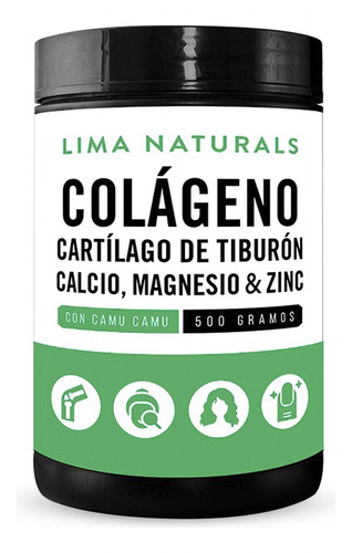 Colágeno Hidrolizado, Cartilago Tiburón, Magnesio Lima Natur