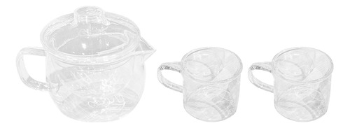 Tetera Blooming Stovetop, Tetera De Cristal Con Flores, Té N