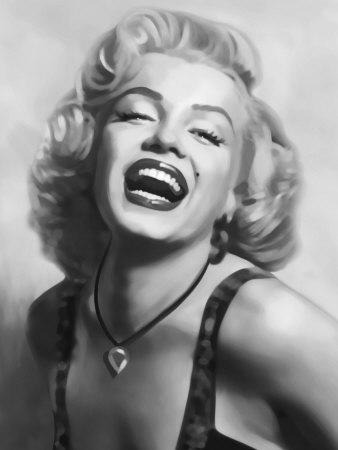 Lamina De Marilyn Monroe - Foto De Tom Crof - 40 X 50 Cm
