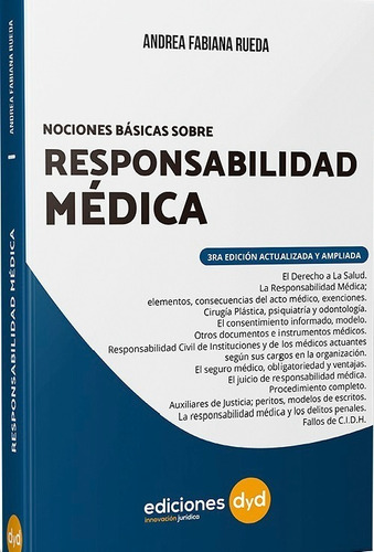 Nociones Básicas Sobre Responsabilidad Médica Rueda 