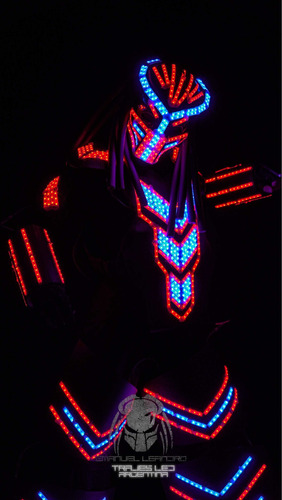 Trajes Robots De Leds Depredadores Para Shows