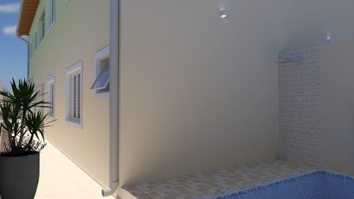 Imagem 15 de 19 de Casa Alto Padrão Lado Praia, Com Piscina Somente R$240 Mil Utilize Seu Fgts Whatsapp (13) 98174-2222 - Ca0806