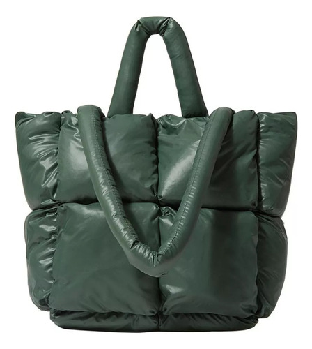 Bolsa Acolchada Para Mujer Puffer Bag Puffy Tote Bagdown