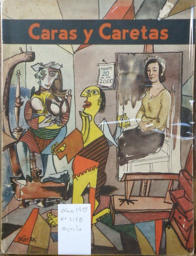 Revista Caras Y Caretas. Agosto De 1955 Nº 2185