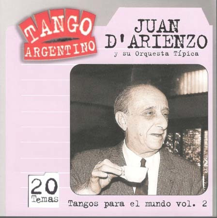 Cd - Tangos Para El Mundo Vol. 2 - Juan D'arienzo