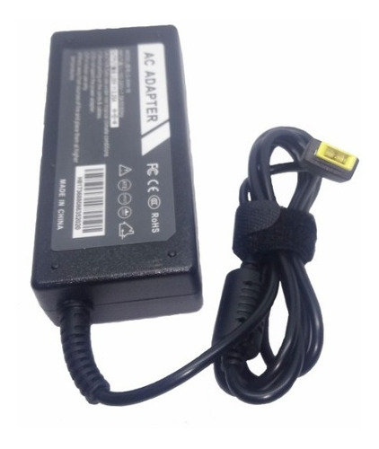 Cargador Notebook Lenovo 20v 3.25a Cuadrado