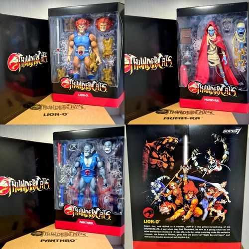 --- Culpatoys Retro Manrilo Los Thundercats Super 7 --- (Usado)