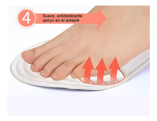 3 Pares Plantillas Memory Foam Antifatiga Absorbe El Sudor 3 Pares Negro