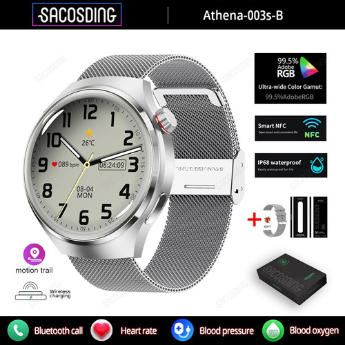 Gt4 Pro Reloj Inteligente Hombre 1.53 Smartwatch Para Huawei