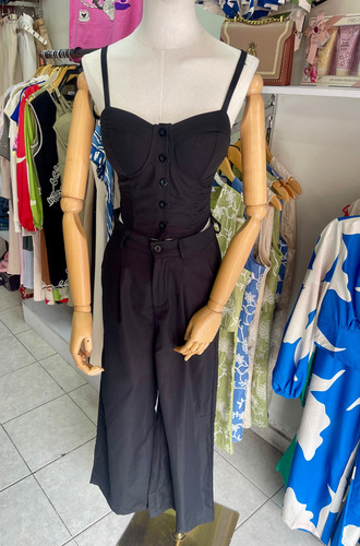 Conjunto Blusa Y Pantalón Set Ropa De Vestir Mujer Cordinado