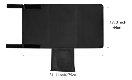 Cama Para Niños Reposapiés Portátil Reposapiés Negro