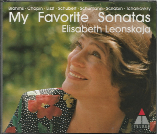 Elisabeth Leonskaja / My Favorite Sonatas - 3cd Alemania