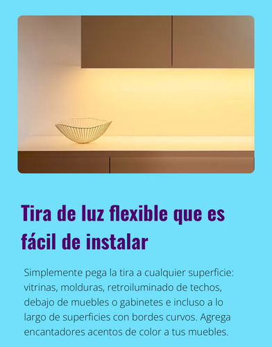 Tira Led Wiz Lightstrip 4 Mts Colores Wi-fi Alexa Matter