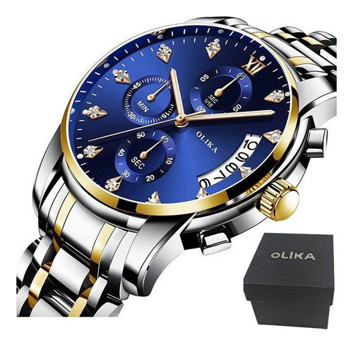 Olika 5110 Reloj Clásico Cronógrafo Luminoso De Cuarzo