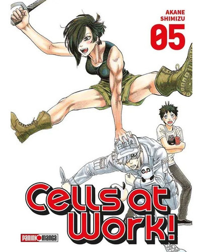 Panini Manga Cells At Work N.5: Cells At Work, De Akane Shimizu. Serie Cells At Work, Vol. 5. Editorial Panini, Tapa Blanda En Español, 2022