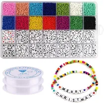 Comprar Cuentas Pulseras Cuentas Letras Acrílico Bisuteria Chaquiras