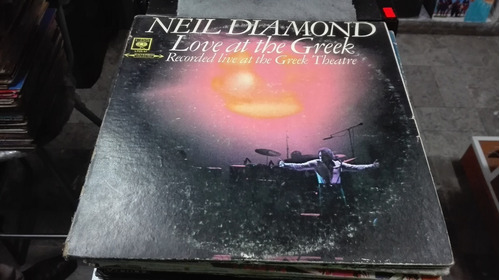 Lp Neil Diamond Love At The Greek Acetato,long Play