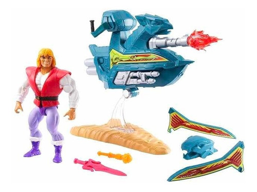 He Man Jet Sled Principe Adam Moto Masters The Universe