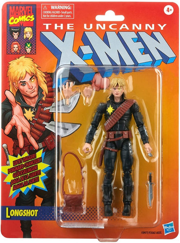 Figura Marvel Legends Series X-men Classic Longshot