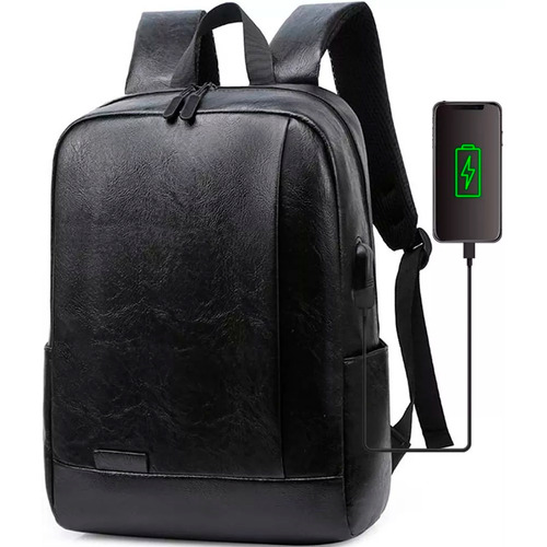 Mochila De Antirrobo Laptop Con Carga Usb