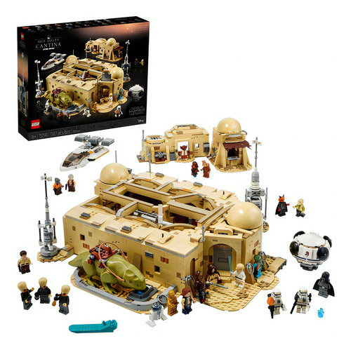 Bloques para armar Lego Star Wars Mos Eisley cantina 3187 piezas  en  caja