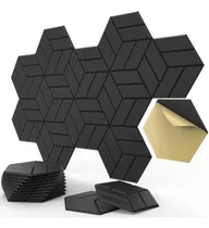 Comprar Self-adhesive Acoustic Panels 12 Pack,hexagon Pattern