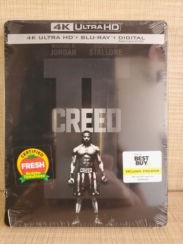 Creed Ii Steelbook 4k Pelicula Bluray 