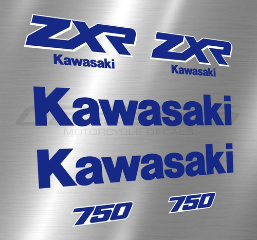 Calcos Kawasaki Zxr Zx7 750 H1 H2 Año 1990. Varios Colores