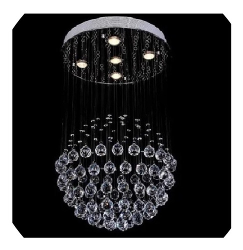 Lustre De Cristal Italiano Globo A Partir 70 Cm Até 1 Metro