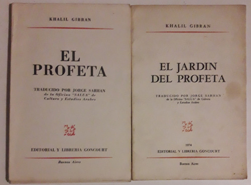 El Profeta- El Jardín Del Profeta Khalil Gibran 