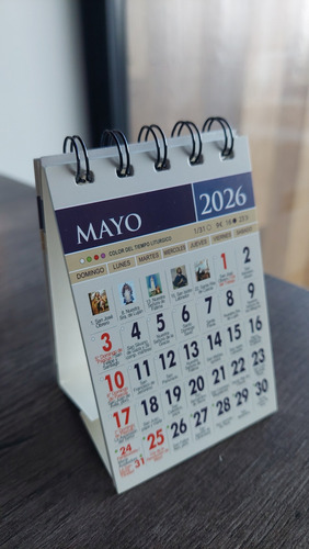Calendario Religioso De Escritorio 2026 San Cayetano