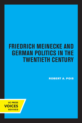 Libro Friedrich Meinecke And German Politics In The Twent...