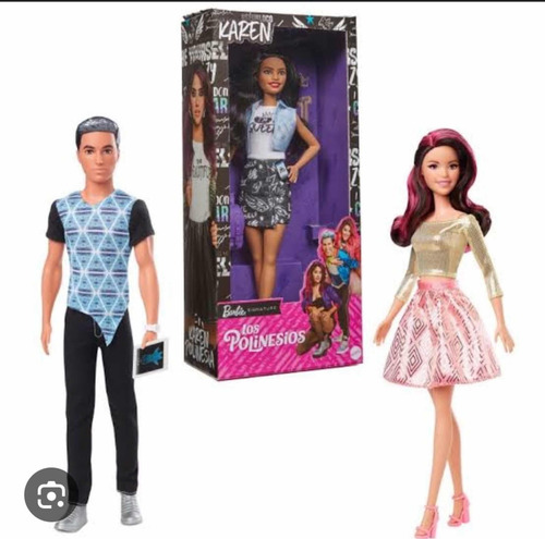 Pack De 3 Barbie Los Polinesios 21a