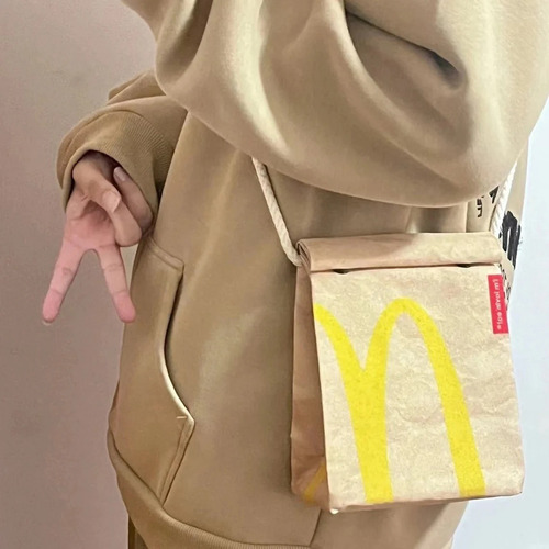 Bolsa Transversal Shoulder Bag Lateral Lanche Mcdonalds