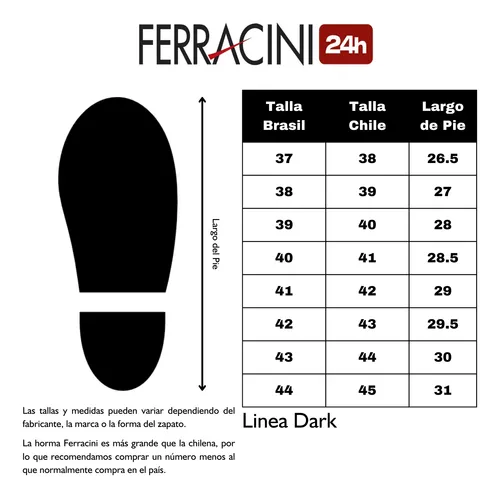 Zapatilla Ferracini Hombre Dark 9352 Azul Urbano