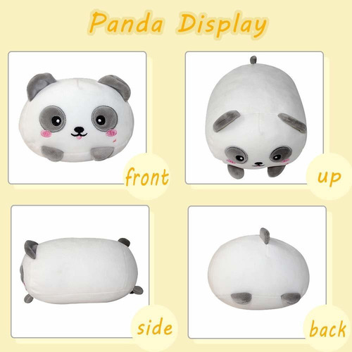 Y Boneca Fofa De Pelúcia Panda Brinquedo De Pelúcia Mole,