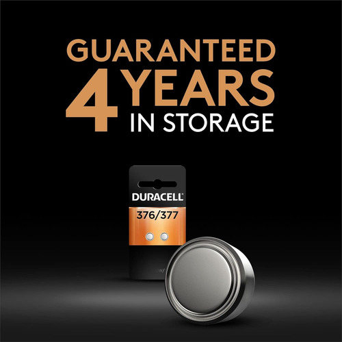 Duracell Batería De Botón De Óxido De Plata 376/377, Paquete