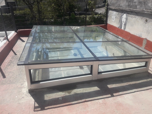 Claraboyas De Aluminio Y Vidrio Dvh