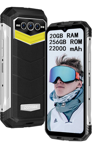Doogee S100 Pro, Teléfono Robusto De 20 Gb+256 Gb, 2200 Mah,