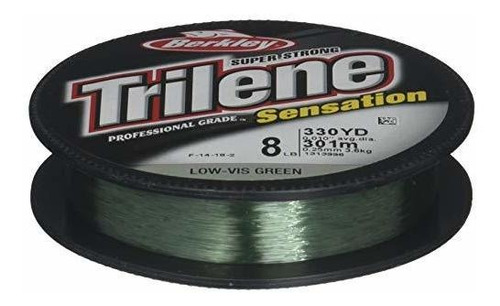 Berkley Snfsn8-22 Trilene Sensación De Pesca De Cebo, Verde,