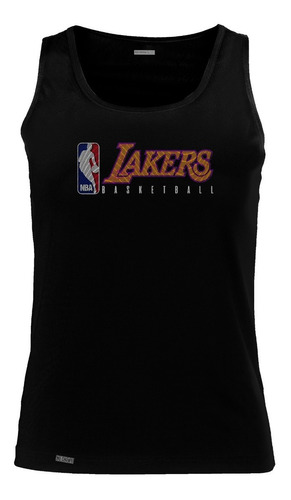 Camiseta Esqueleto Los Angeles Lakers Nba Basquet Hombre Sbo