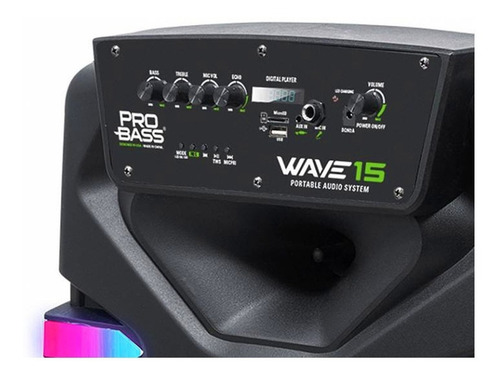 Pro Bass Wave 15 - Negro - 220V