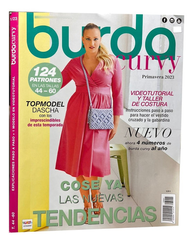 Revista Burda Style Patrones Moldes Española Costura