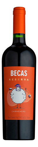 Vinho Becas Reserva Carmenere Tinto 750ml