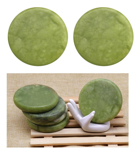 2pc Massage Hot , De Jade Natural Para Masaje