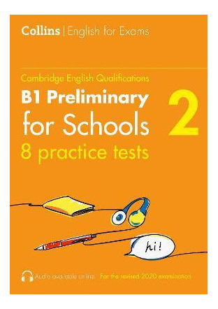 B1 Preliminary For Schools: 8 Practice Test W/audio Online 