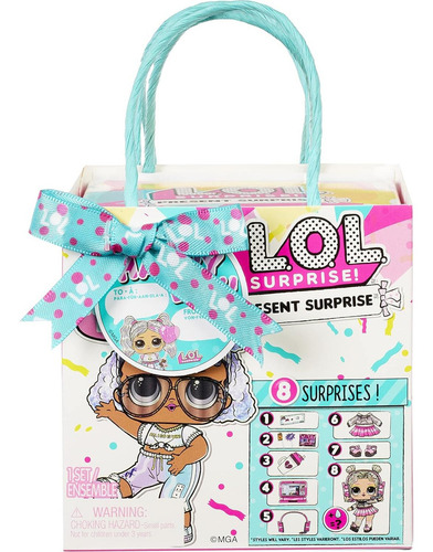 Muñeca Lol Surprise Present Surprise Serie 3 8 Sorprisas